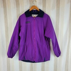 Vintage‎ 90s Columbia Winter Jacket Coat Purple Size Medium